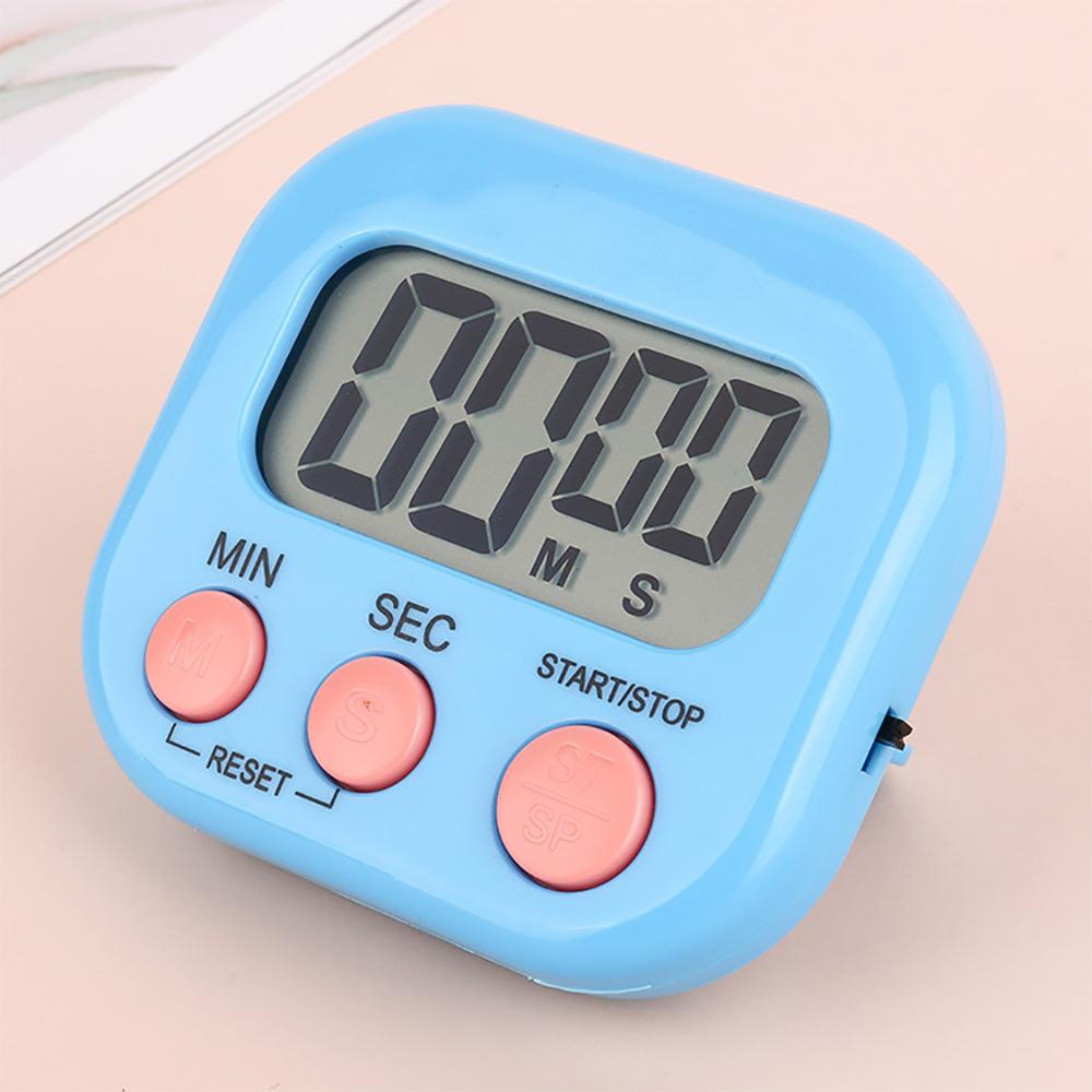 Magnetic LCD Digital Countdown Baking Cooking Timer Alarm Clock Home Kitchen Accessories Dormitory Learning Reminder Timer Gift