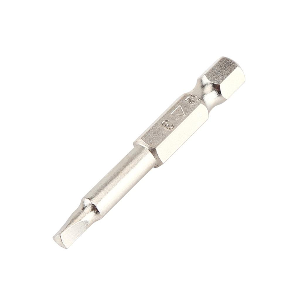 5 Pcs 1/4 Inch Hex Shank Magnetic Triangle Screwdriver Bits Set  Screwdriver Repair Tool