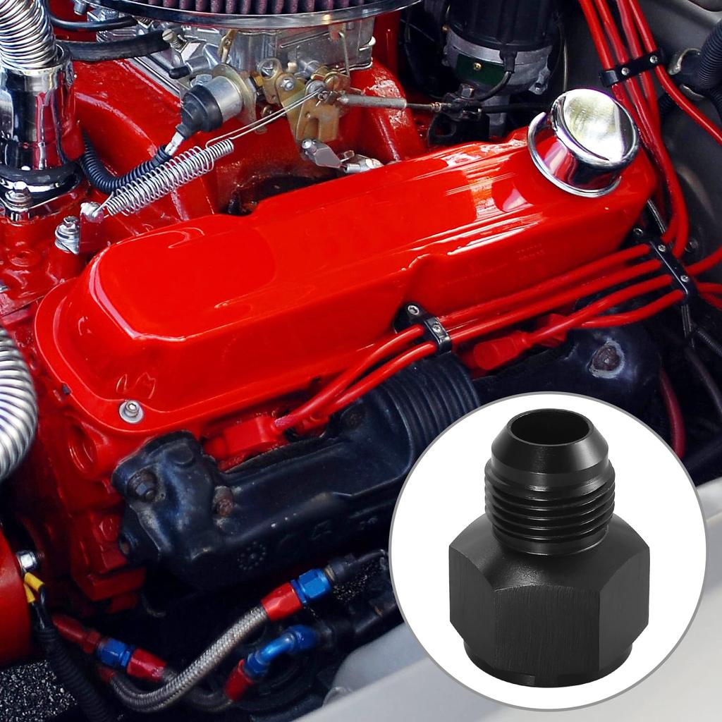 Adaptador de Conexão para Radiador de Óleo X AUTOHAUX Conector de Extremidade de Mangueira