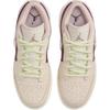 Air Jordan 1 Low SE GS Fur Swoosh Kids Sneakers Pink Legend-Light-Brown Pink-Oxford FZ3928-200