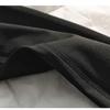 Women's High Waist Black Fleece-Lined Yoga Pants - Sharkskin Base Layer, Autumn/Winter, Tummy Control, Stretchy, Tight Fit