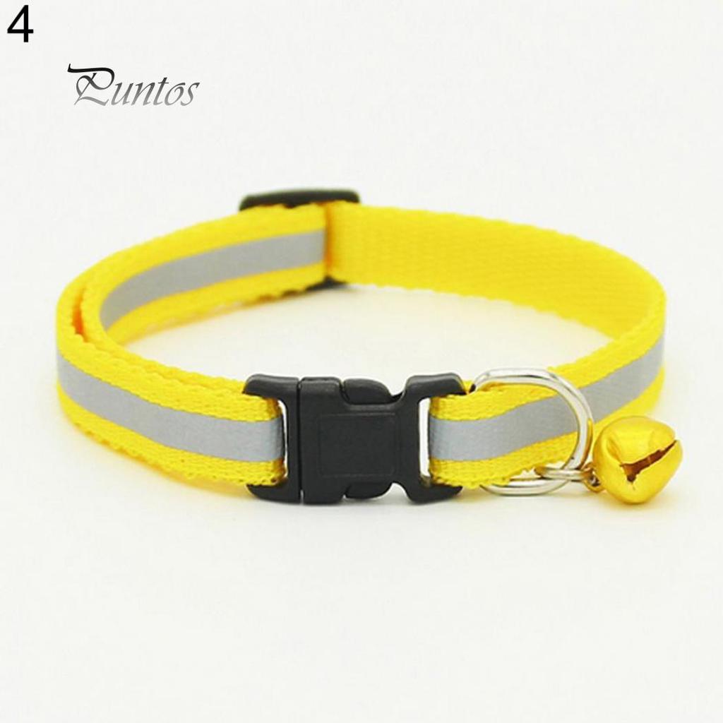 Pet Puppy Reflective Collar Buckle Neck Strap