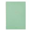 DESIGNPHIL MIDORI Spiral Color Dot 15333006 Notebook, Grid, Green, A5,