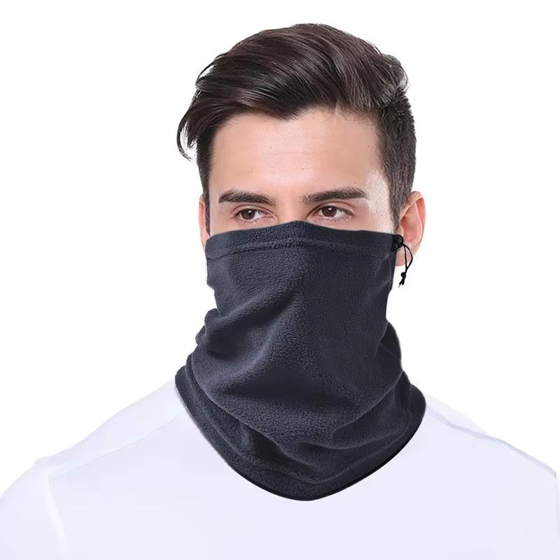 Fleece Nackenwärmer Winter Nacken Winddichter Schlauchschal für Männer Bandana Maske Weiche Halbe Gesichtsbedeckung Snowboard Gamasche Frauen
