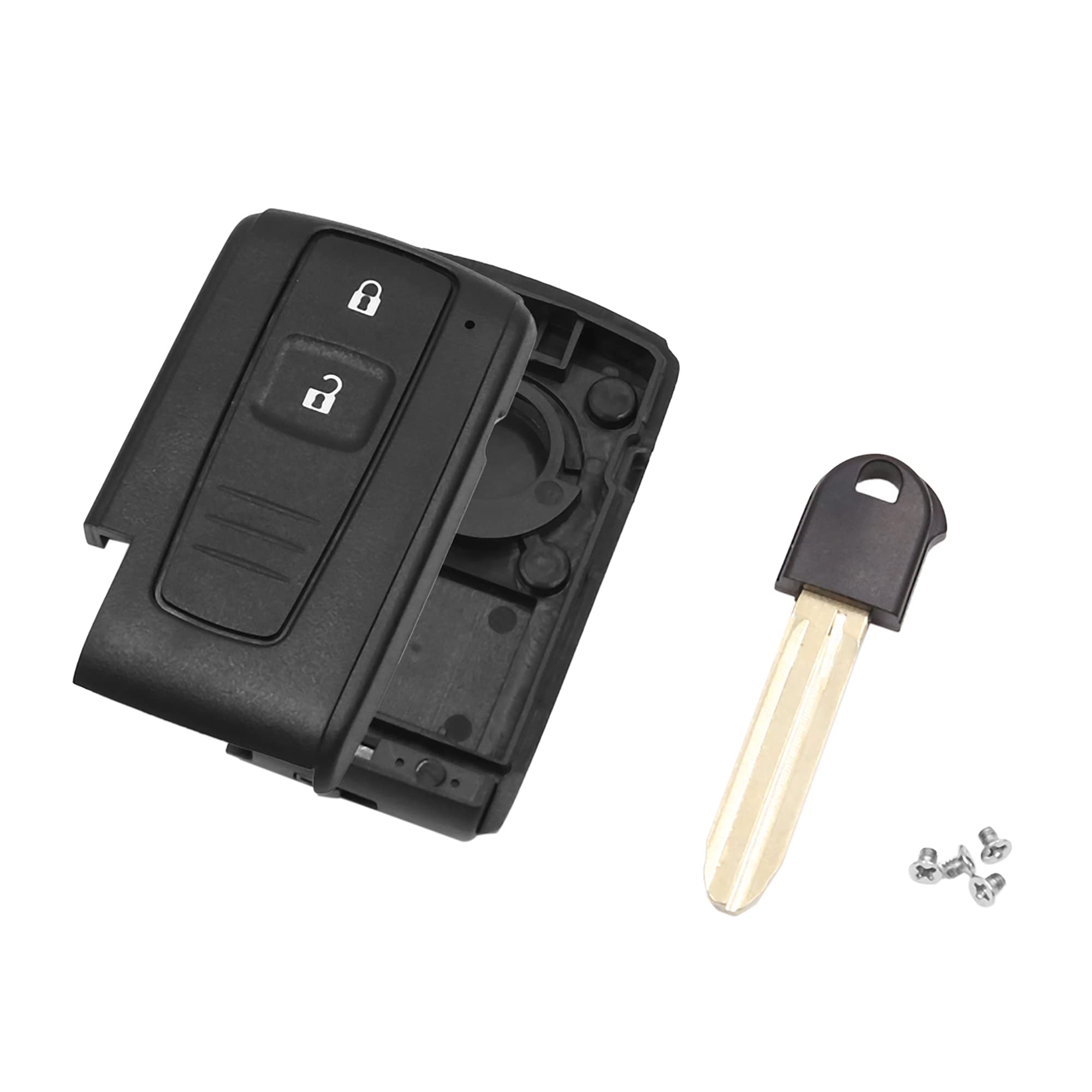 

uxcell Корпус пульта дистанционного управления 2 кнопки для Toyota Prius 2004-2009