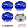 4PCS 60mm Car Wheel Center Covers Tire Hub Caps Emblem for Subaru XV WRC WRX BRZ FORESTER TRIBECA IMPREZA LEGACY OUTBACK STI X777