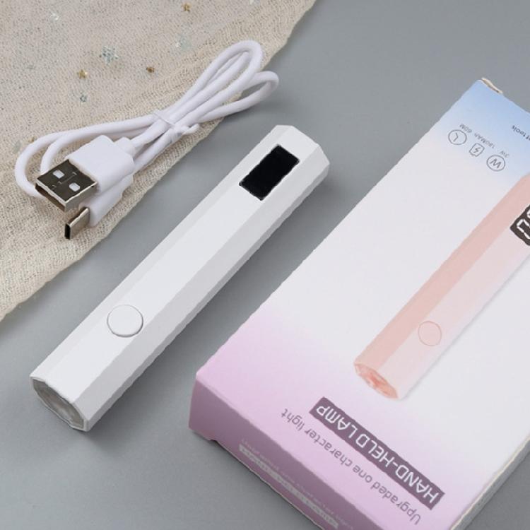 Cordless Nail Dryer Nail Curing Lamp With Screen Compactly For Travel And Home Nail Care