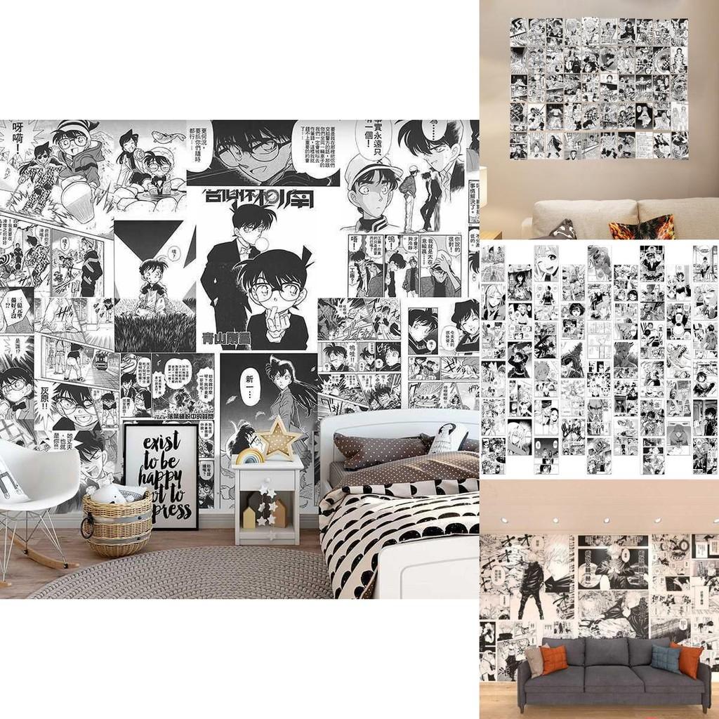Japanese Popular Anime Self-adhesive Wall Stickers Wallpaper For Vibrant Room Decoration