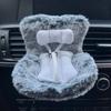 Bezpečnostní autosedačka pro panenku kreslený model židle pro Labubu Dekorace výstupu autosedačky pro panenku Labubu Styling interiéru auta