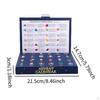 Xmas Advent Calendar with 24 Stones Gift for Kids Adults Children