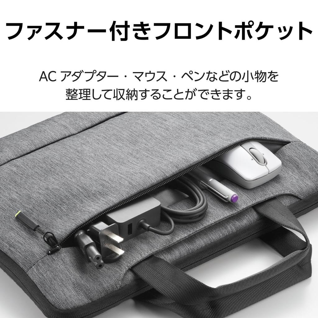 ELECOM Computer Case PC Case for Surface Laptop Go Inch Case Gray 12.4 BM-IBMSLG20GY