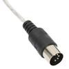 2 in 1 USB to MIDI Cable No Driver Needed MIDI Cord Adapter  for Windows Computer