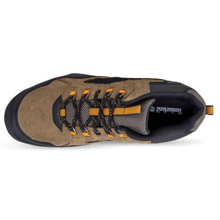 Timberland Mid Casual Hiking Shoes Wide Men Hiking Shoes Medium-Brown A258N