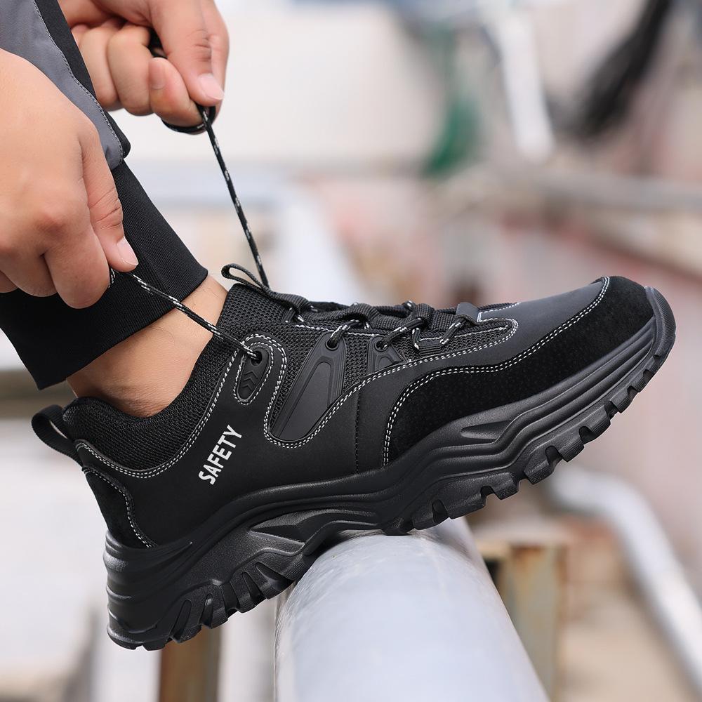 Four Seasons New Insulated Shoes Men's and Women's Anti-smashing and Anti-piercing Comfortable Plastic Baotou Comfortable Insulated 11KV Electri