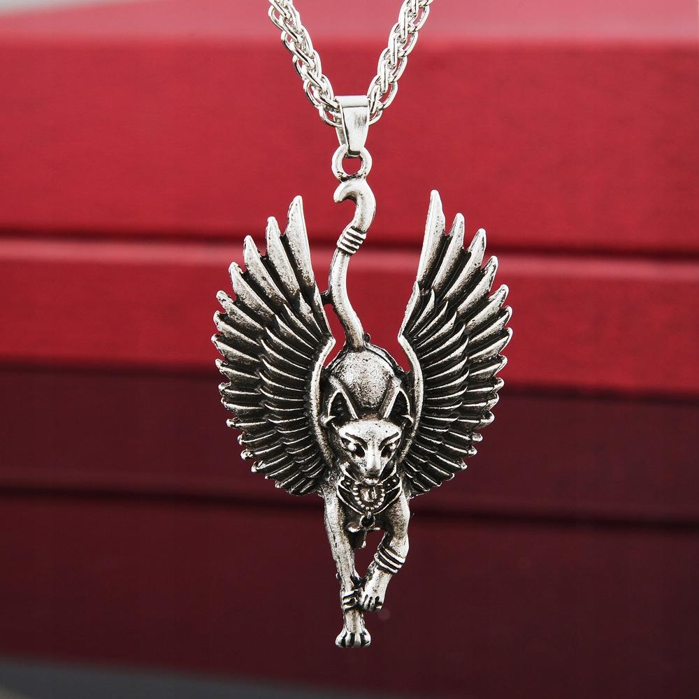 Necklace Bastet Amulet Ancient Egyptian Ra Sun 132