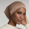 Ramadan Muslim Under Scarf For Abaya Women Big Size Jersey Inner Hijabs Caps Cotton Under Hijab Cap Islamic Female Turban