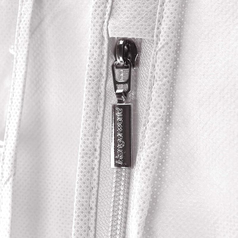 High Quality Long Wedding Dess Bag Cover Evening Dress Dust Cover Bridal Garment Storage Bag New Wedding Dust Cover