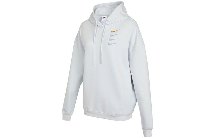 Nike Sweatshirts Women s White Hooded Moderate Regular DO9248-043 S