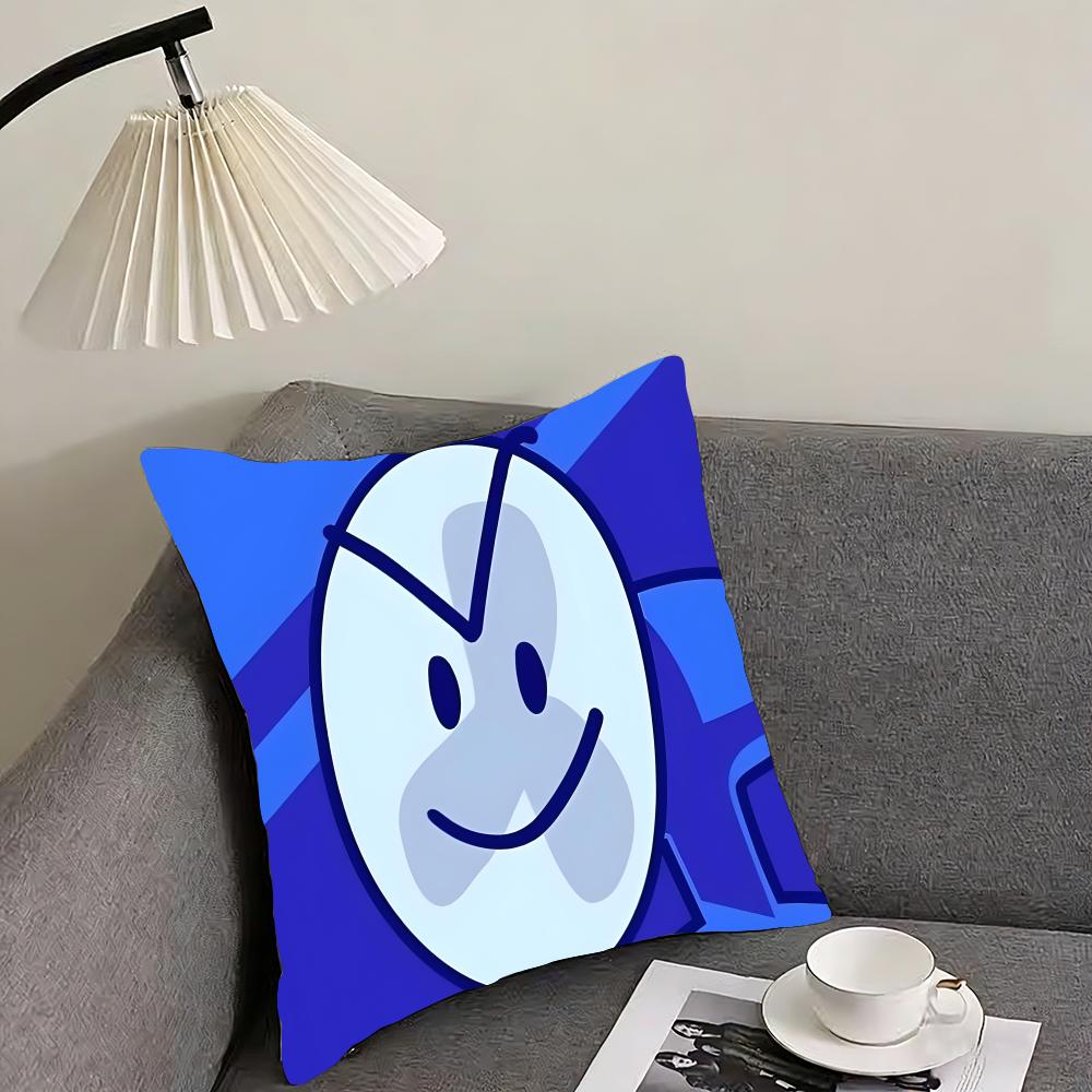 

Battle For Dream Island Cartoon Cushion Cover Pillowcase Ultra Soft Skin Friendly Fabric Cloud Like Comfort Concealed Zipper 30x30cm