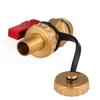 Copper Alloy Valve Brass Drain Valve Long-lasting Construction Temperature Resistant Valve Copper Alloy Drain Valve