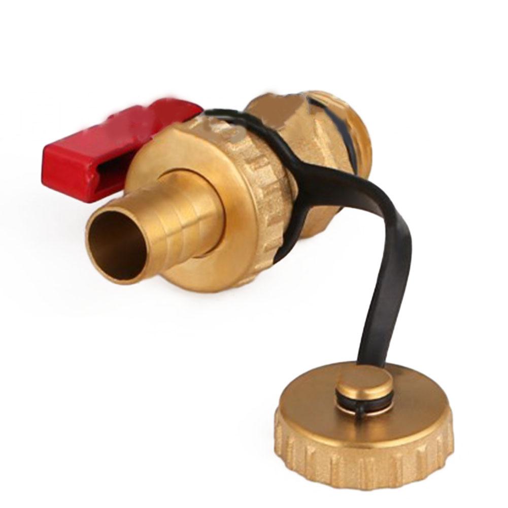 Copper Alloy Valve Brass Drain Valve Long-lasting Construction Temperature Resistant Valve Copper Alloy Drain Valve