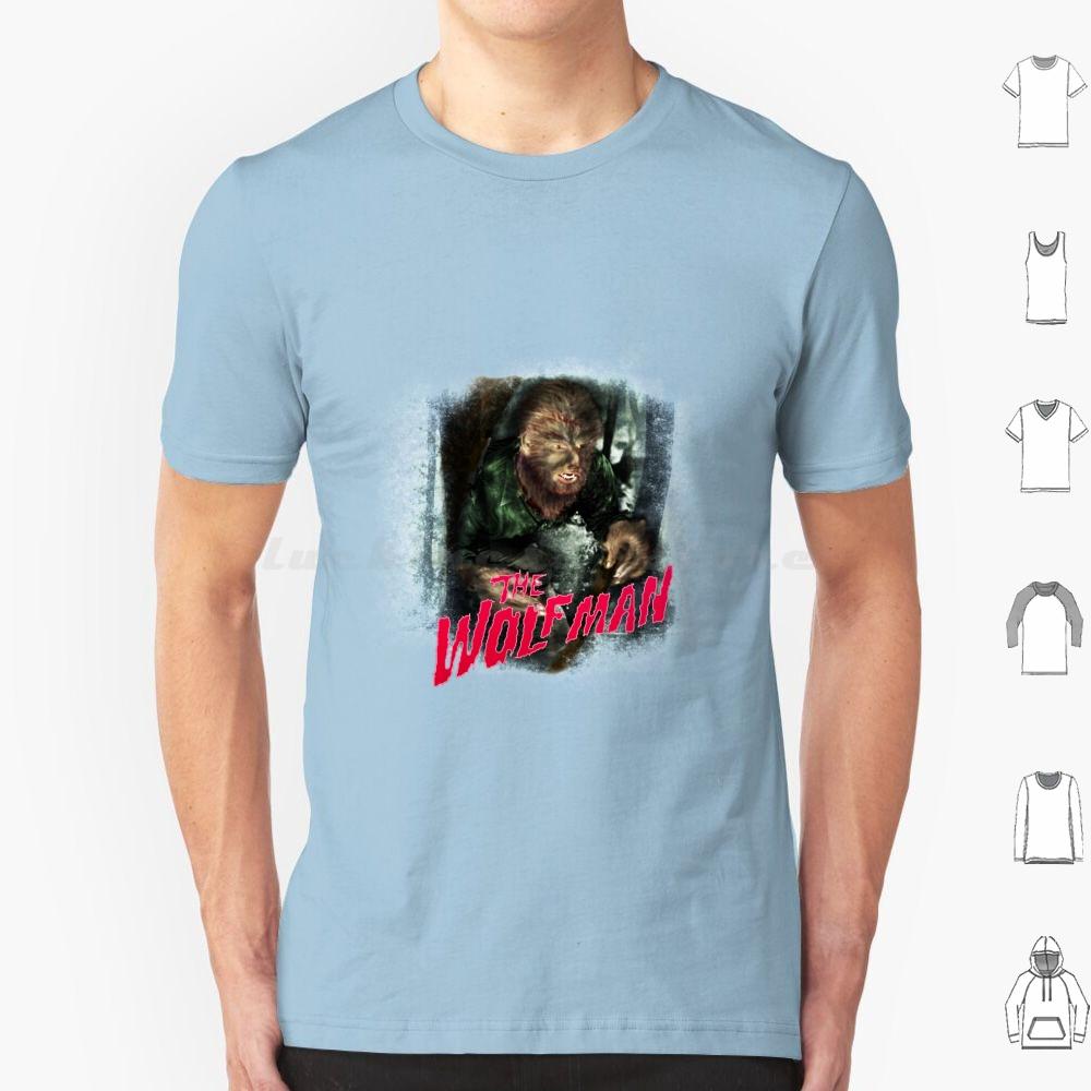 The Wolfman 1941 T Shirt Men Women Kids 6xl Horror Fan Wolf Halloween 1941 Classic Movies Werewolf Monster Wolfman Horror S