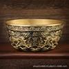 Treasure Bowl Ornament Pure Copper Home Living Room Copper Basin Decoration Copper Products Crafts Money Box Copperware Brass Co