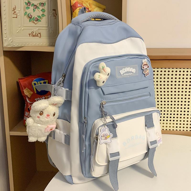 School Bag Children's Primary School Students Girls Junior High School Students Two-piece Backpack Fashion Backpack