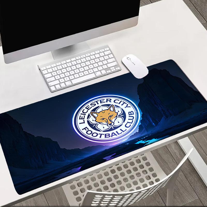 Leicester Football Club Crest   Mouse pad Office Desk Mat, Gaming Mouse Pad Mousepad, keyboard pad,Heavy-Duty Non-Slip Rubber Backing, Gift