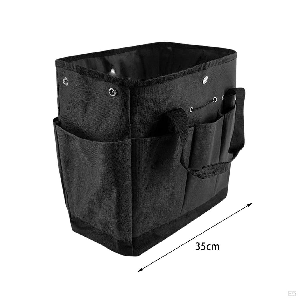 Garden Organizer Carrying Case Weaving Tool Storage Home Handles Straps Heavy Duty Holder