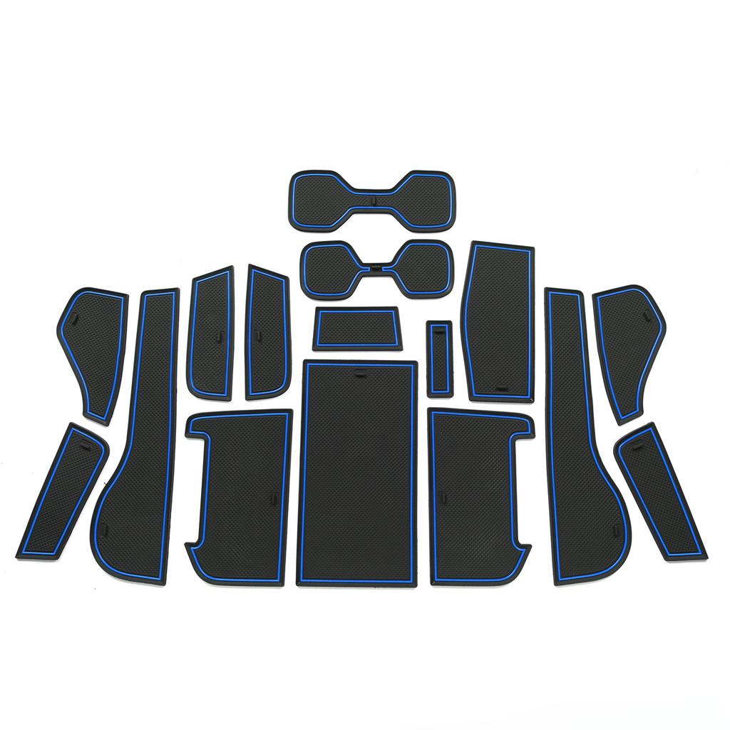 Anti-Slip Rubber Gate Slot Mat for Lexus NX 300 350h 450h 2021-2022 Accessories Cup Holders Non-slip mats