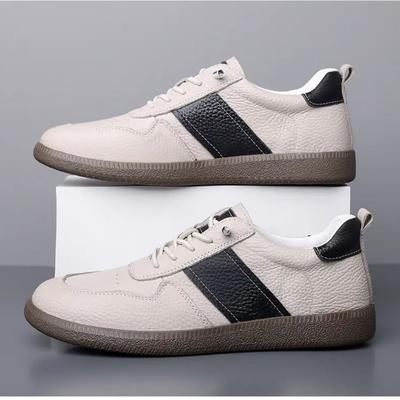 Schnür-Casual-Ledersneaker Vielseitige Reise Herren Tenis Masculino Atmungsaktive Herren Sportschuhe Outdoor Skateboard Schuhe