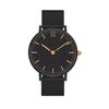 Waterproof Movement Steel Chain Watch Light Luxury Niche Minimalist Wind Steel Mesh Belt Slim Watch Lady