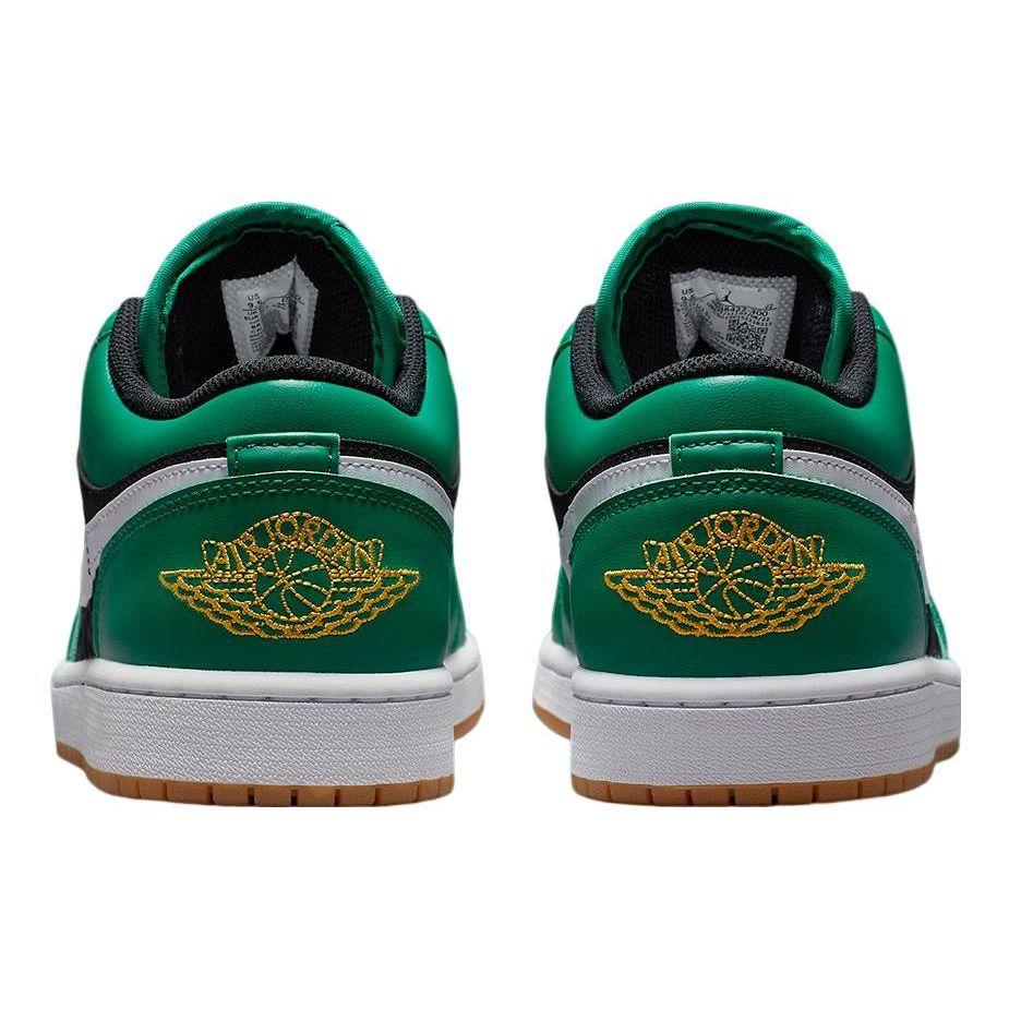 Air Jordan 1 Low SE Kalėdiniai vyriški kedai Žalias malachitas Juodas DQ8422-300
