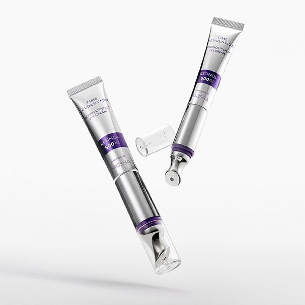 MISSHA Coffret Time Revolution 500 Shot Crème pour les yeux au rétinol 500