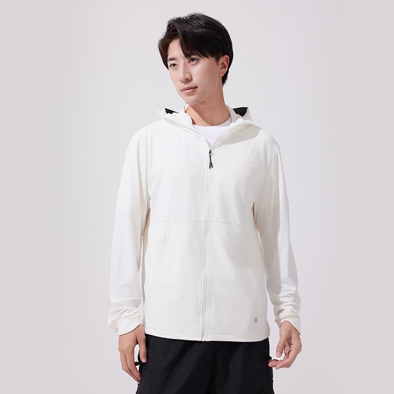 

Унисекс одежда для защиты от солнца летом UPF50+ из пряжи Cloud с отстегивающимся козырьком, дышащая и охлаждающая ткань с защитой от УФ-лучей. M