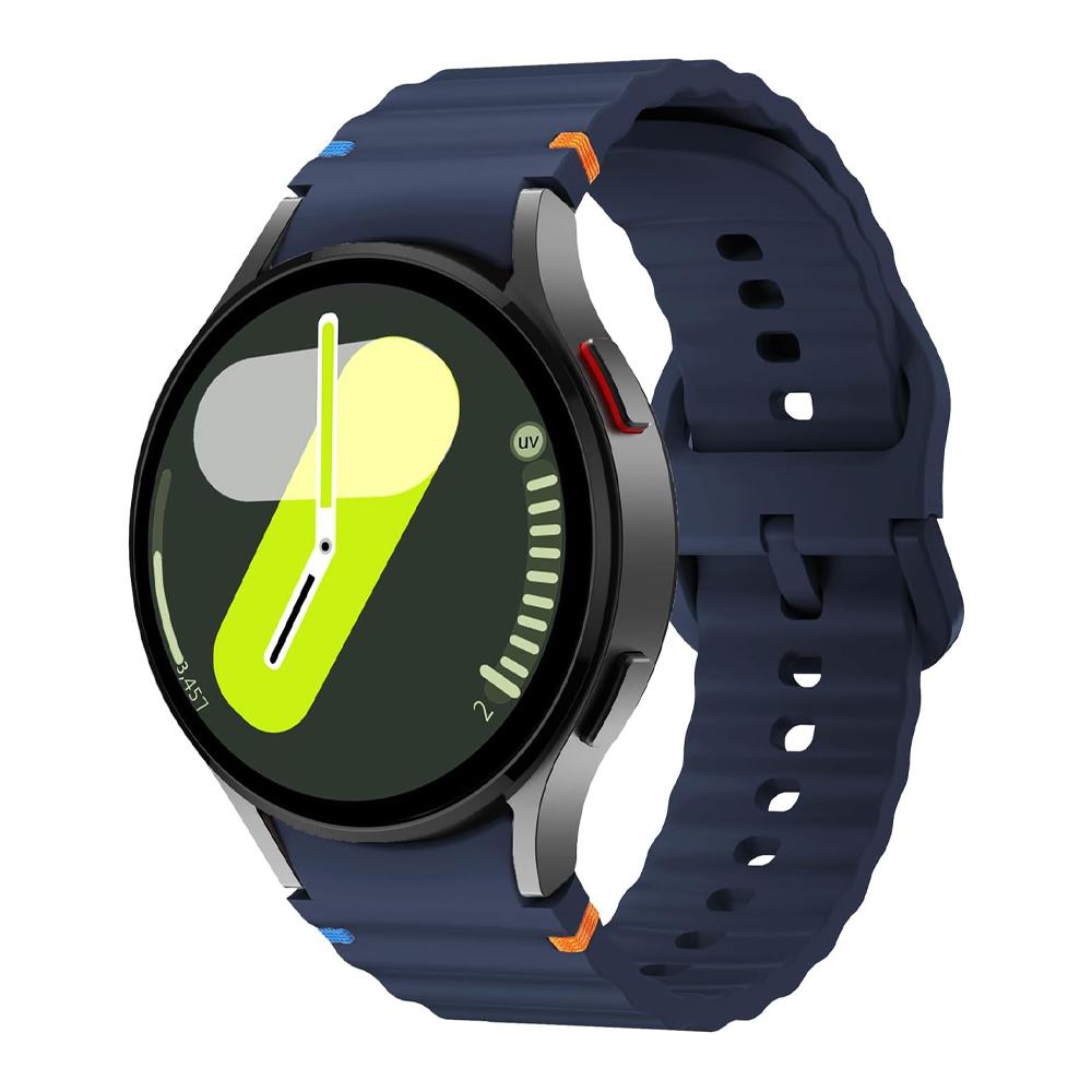 Straps for Samsung Galaxy Watch 7/FE/5 Pro/4/6/6 Classic 44mm 40mm 45mm Silicone Sport Belt Bracelet Correa Galaxy Watch 7 Band