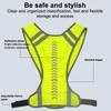 Reflective Cloth Reflective Vest Adjustable Fit Safety Jacket Protective Vest  Running Jogging