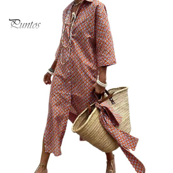 

Платье женское осенне-весеннего типа с отложным воротником, рукавами три четверти, А-силуэта, однобортное, со шнуровкой, высокой талией, повседневное, с разрезом по низу, макси-платье L красный