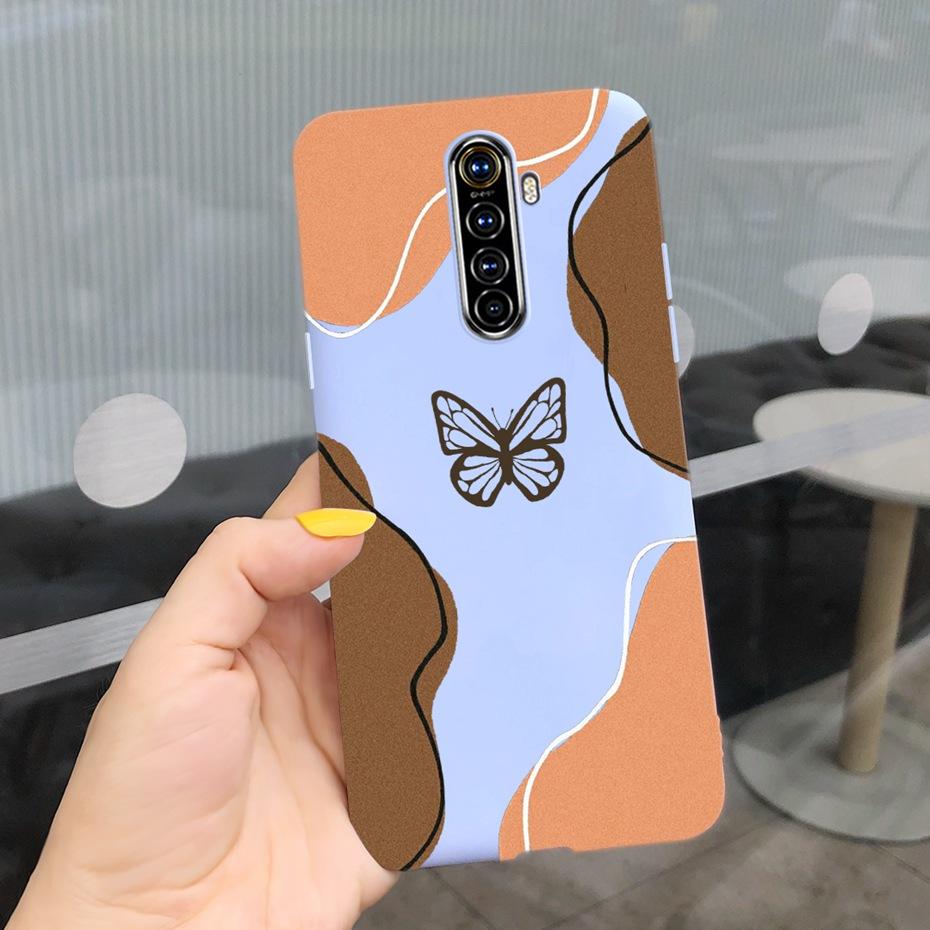 For Realme X2 Pro Phone Case Realme XT X2 Lovely Printing Candy Color Silicone Back Cover For RealmeX2 X 2 Pro XT Soft TPU Coque