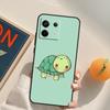 Cartoon Turtle Funda For Xiaomi Redmi Note 9 10 11 12 13 14 Pro 9S 10S 11S 12S Redmi 13C 10C 12C 14C Case