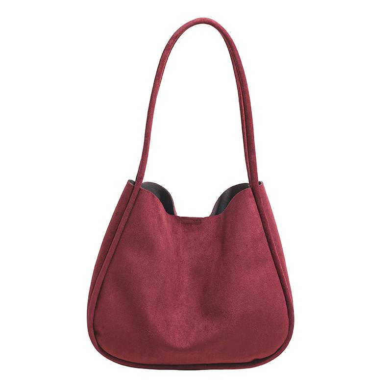 Large-capacity Soft Leather Bag Women's New Foreign-style Texture Shoulder Underarm Bag Tote Bag Women's Bag
