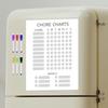 Multi-Style Magnetic Message Board: Wipeable Refrigerator Whiteboard Sticker