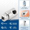 Leakproof Rotating Hose Reel Swivel 1/2inch 5024-Ni-AL FXF Hose Reel Swivel Industrial Garden Application