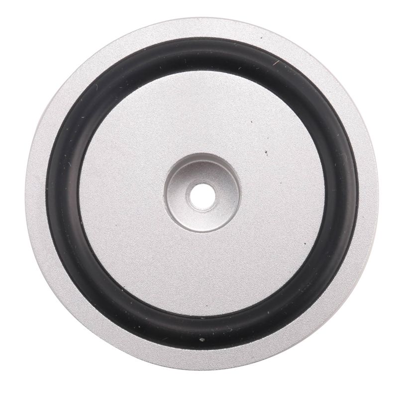 A84X-Audio Isolation Feet Aluminum Amplifier Feet 58X22mm Turntable Isolation Pad For Audio,Speakers,Amplifier,DAC(Silver) Durab