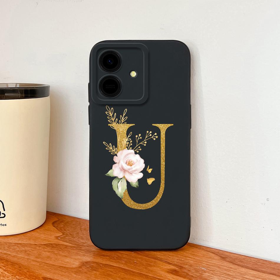 For Honor Play 10 10A 10T Case For Honor Play10 Elegant Rose Letters Soft Back Cover Camera Protection High Quality Phone Cases