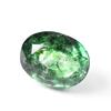 Natural Green Emerald Loose Gemstone 7.56 Ct Oval Cut for Jewelry Making and Gem Collections
