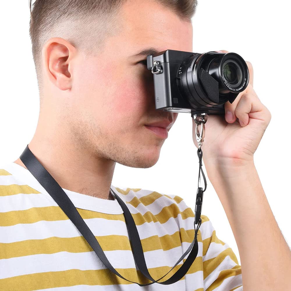 Samcos Camera Strap Camera Lock Screws for Fast and Secure Camera Strap Fits Standard Camera Tripod Connections of Screws, 1/4" Knob, Connections,