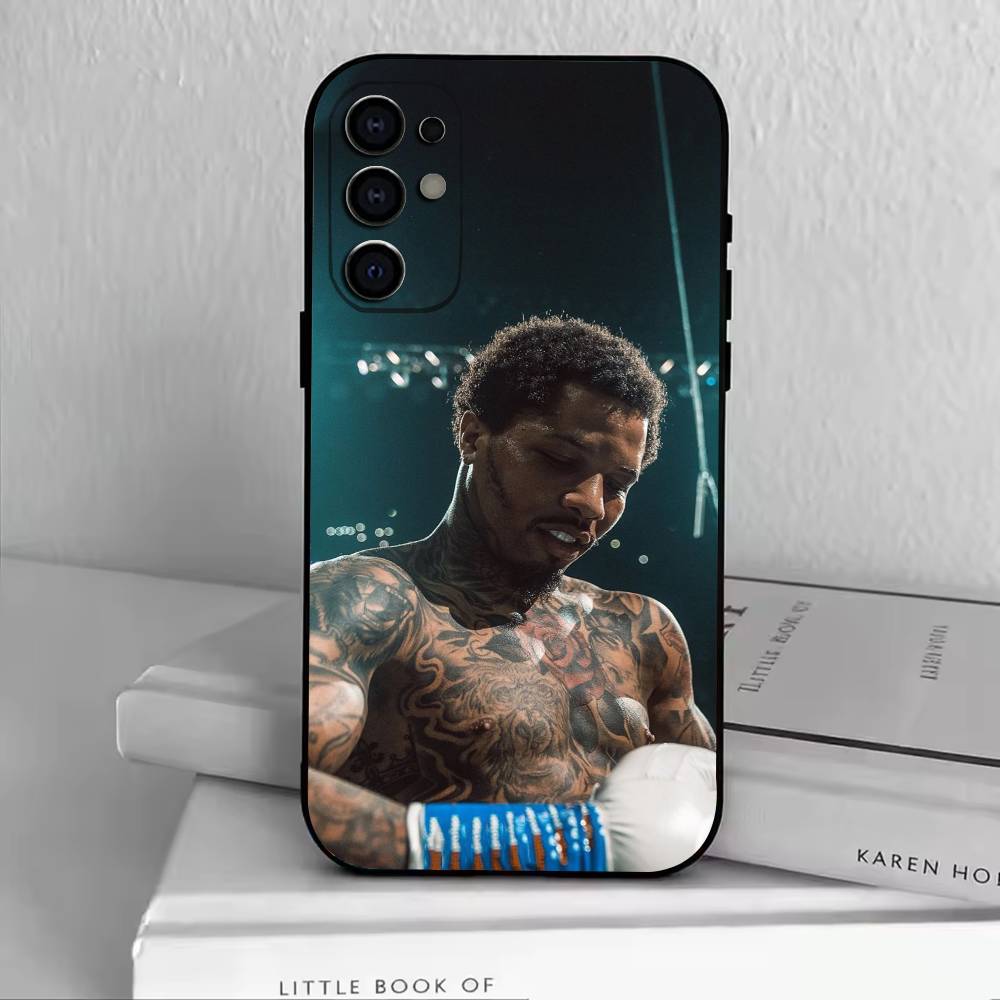 Gervonta Tank Davis Handyhülle Schwarzes Silikon Weich Für Samsung S25,S24,S21,S22,S23,S30,Ultra,S20,Plus,Fe,Lite