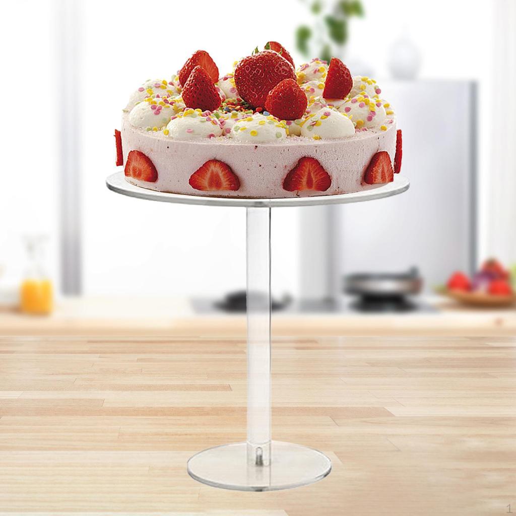 Acryl Kuchen Stehen Regal Kosmetische Organizer Cupcake Candy Display Platte für Küche